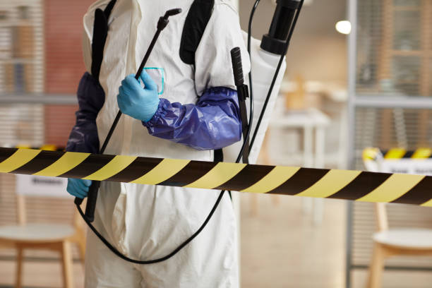 Professional Hoarding Cleanup technician working in Woodlake, CA